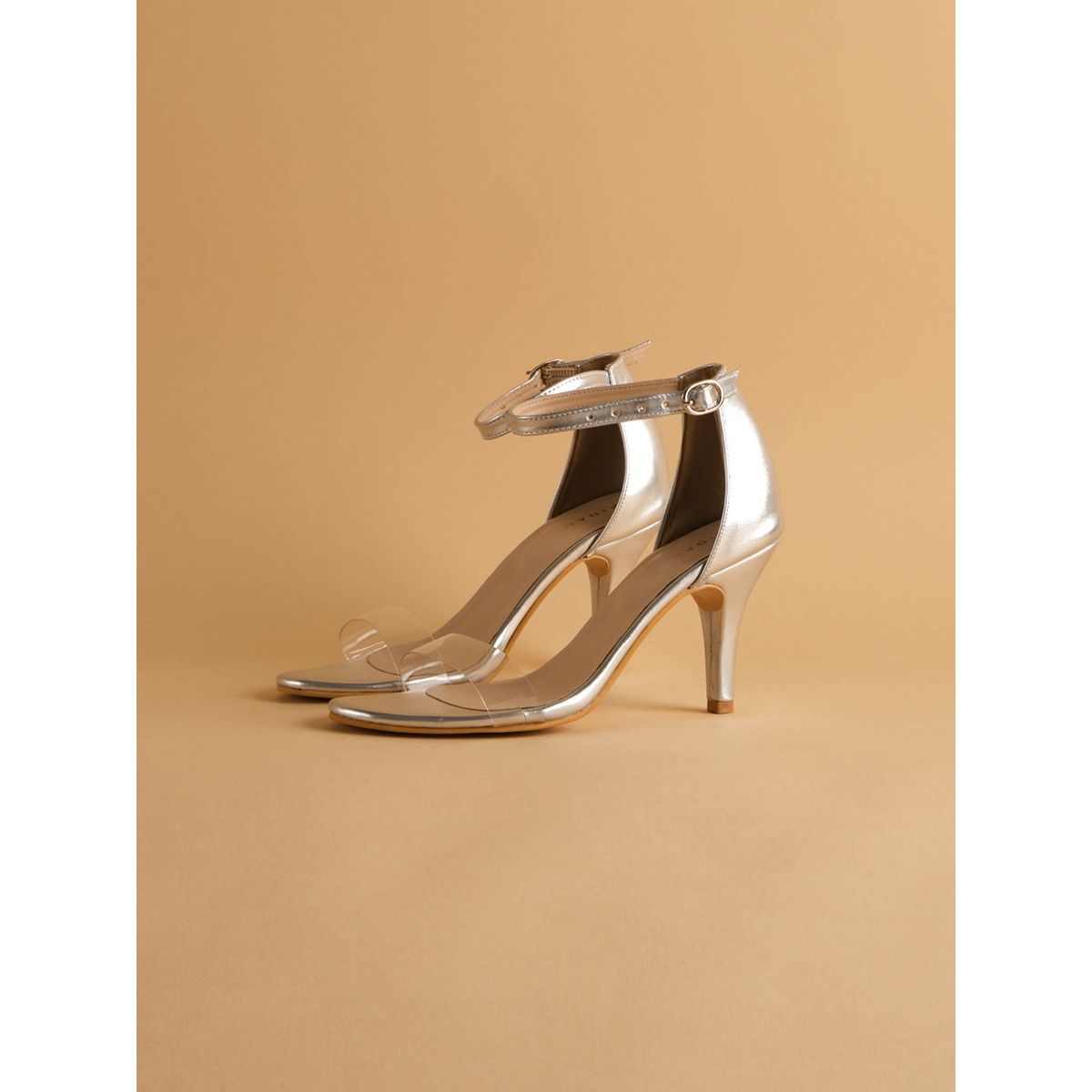 Eridani Veronic Silver Heels - Euro 37 (Silver) At Nykaa, Best Beauty Products Online