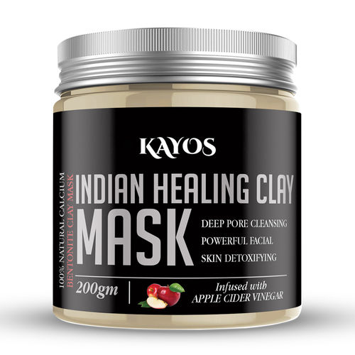 Kayos Indian Healing Clay Mask: Buy Kayos Indian Healing Clay Mask Online  at Best Price in India | Nykaa