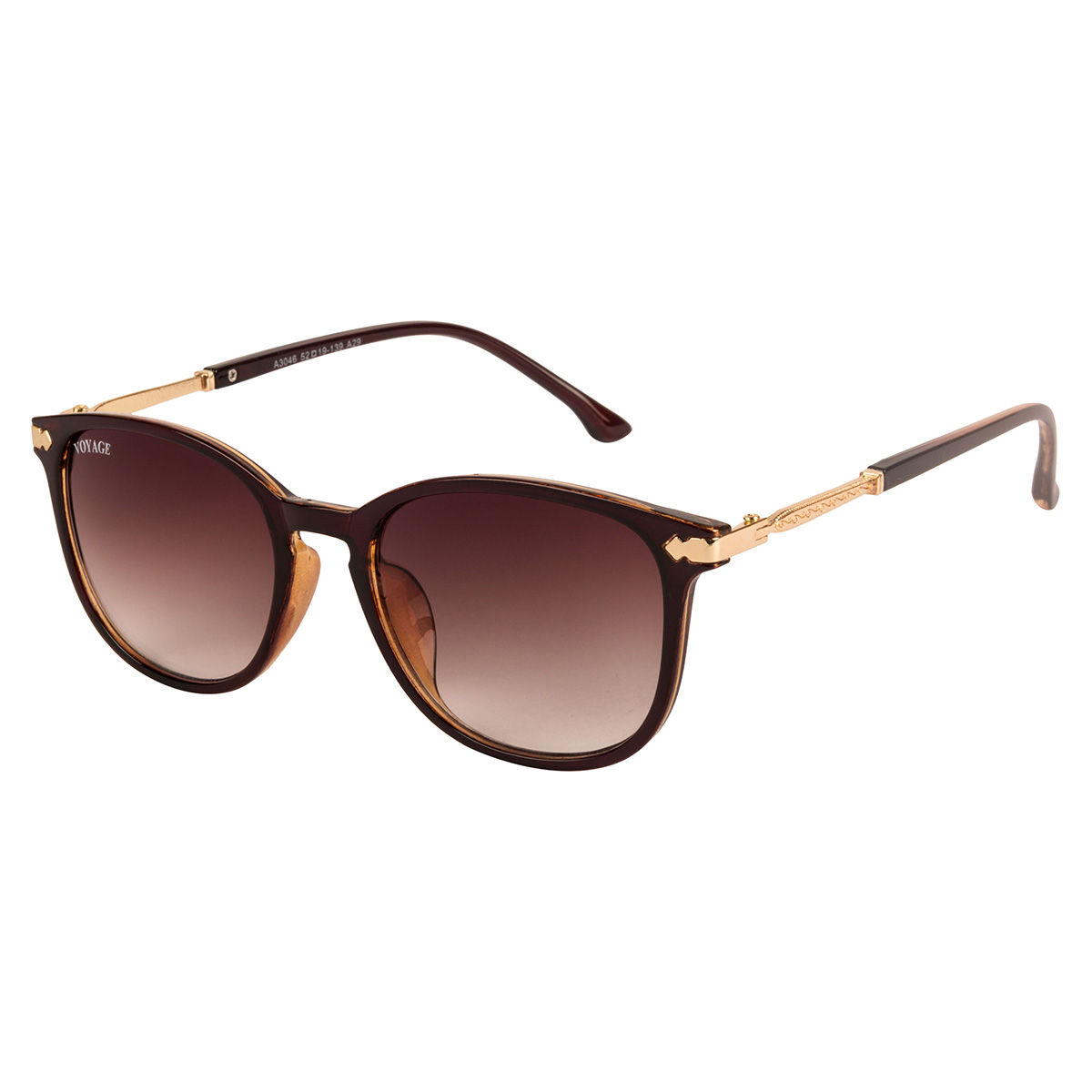 Ray-Ban Wayfarer Reverse Polished Transparent Brown Sunglasses Brown Lens -  Carl's Golfland