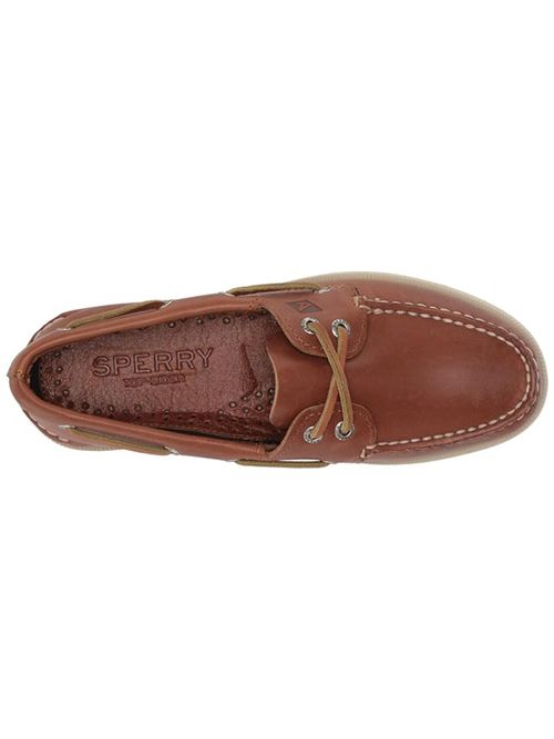 Buy SPERRY Top-Sider Men A/O Tan Leather Boat Shoe Online
