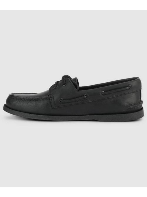Buy SPERRY Top-Sider Men A/O Leather Black Boat Shoes Online