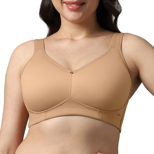 Buy Amante Solid Padded Non-Wired Airy Support Spacer Bra Online