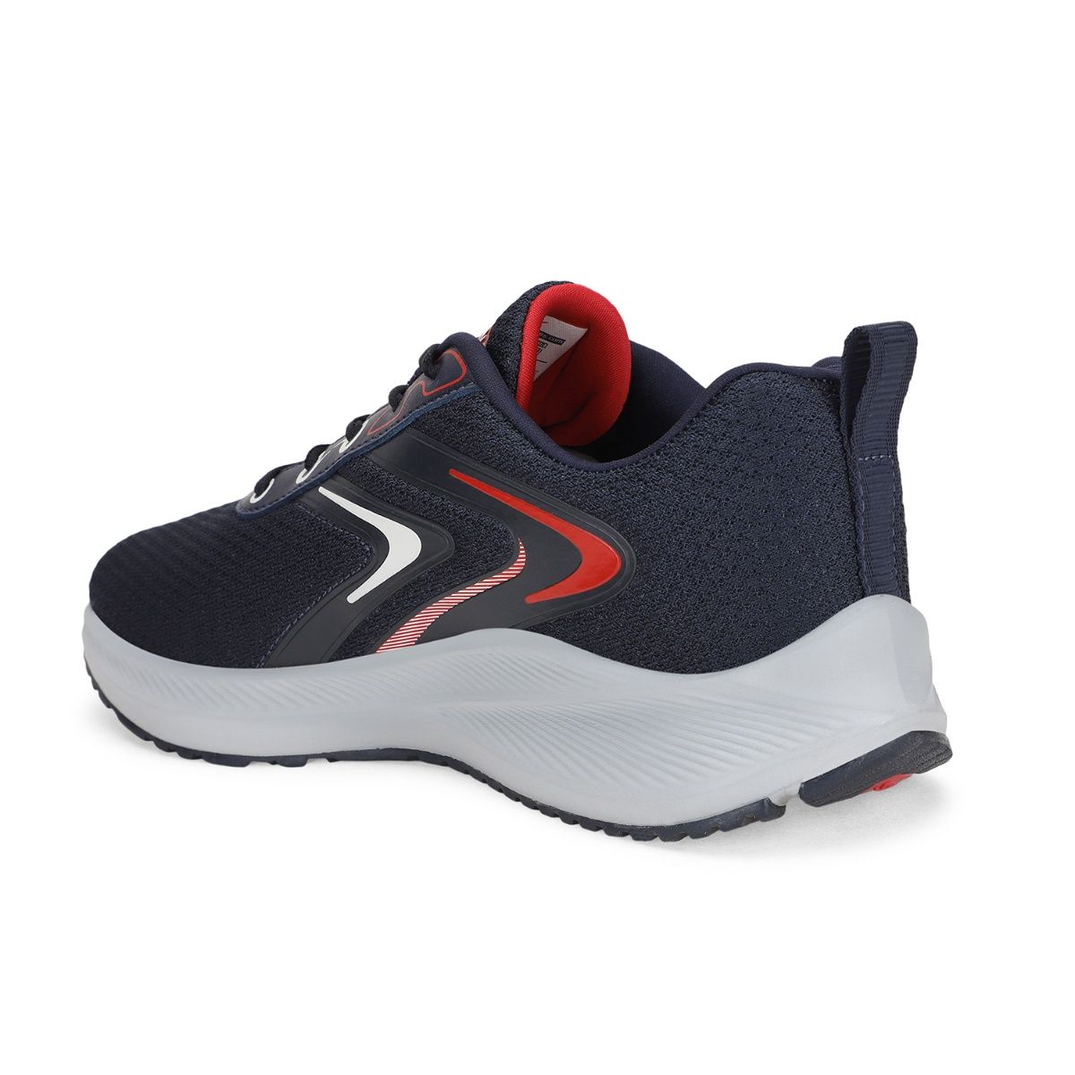 Men's Brand Logo Printed Running Shoes,Navy main image 1
