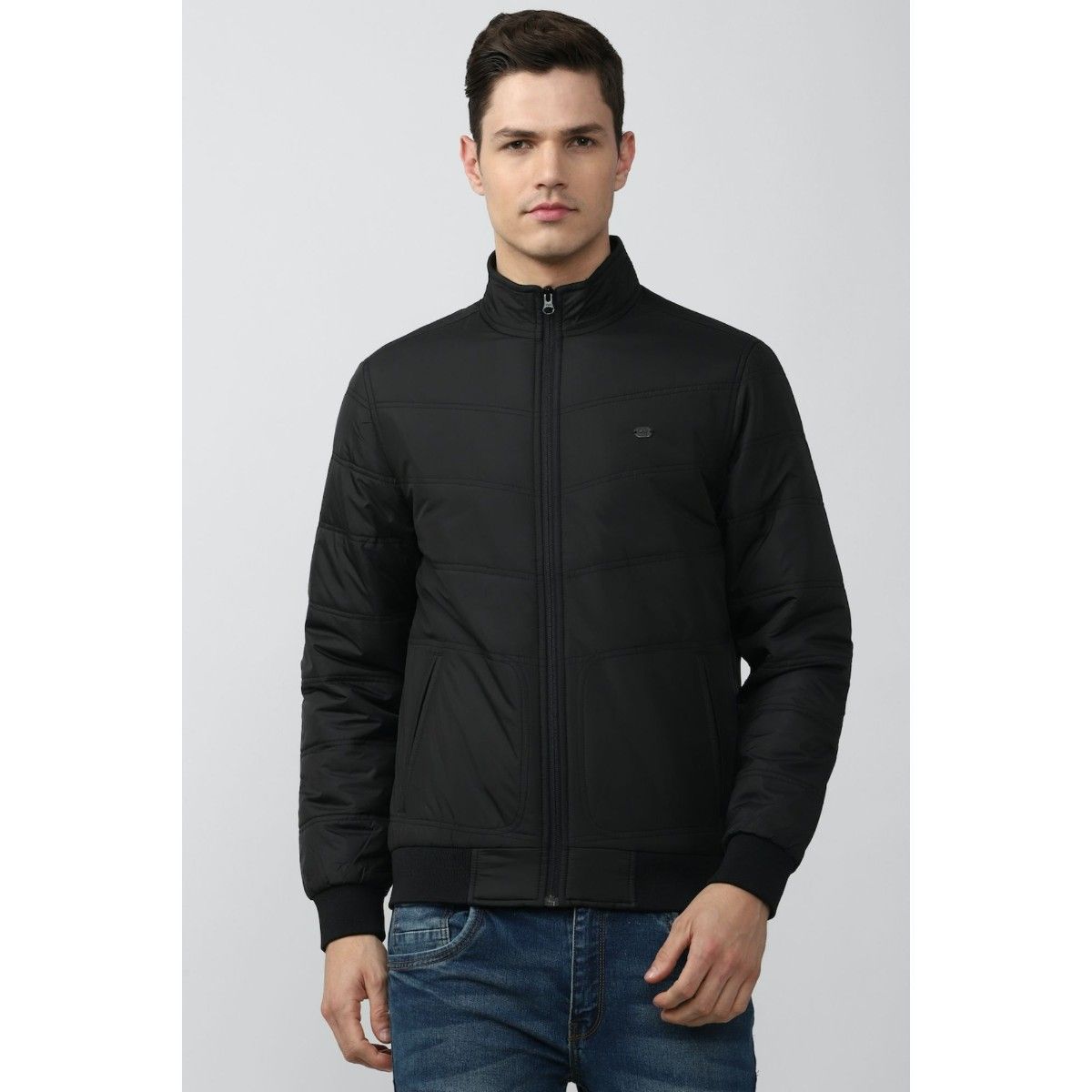 Peter england black outlet jacket