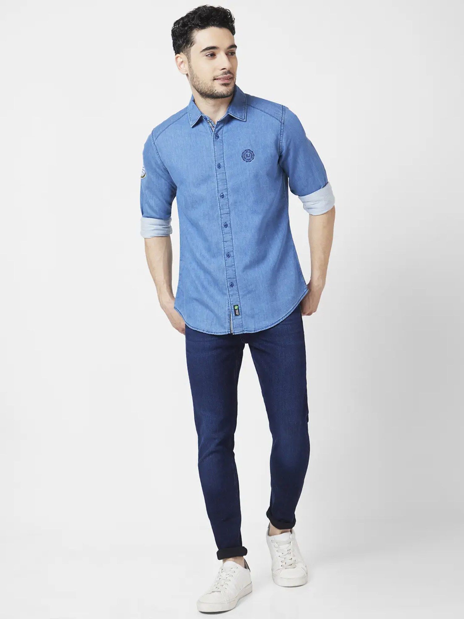 Buy Blue Shirts for Men by SPYKAR Online | Ajio.com