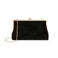 Shimmer Box Frame Hard Shell Clutch Evening Bag with Detachable Strap,  Party Wedding