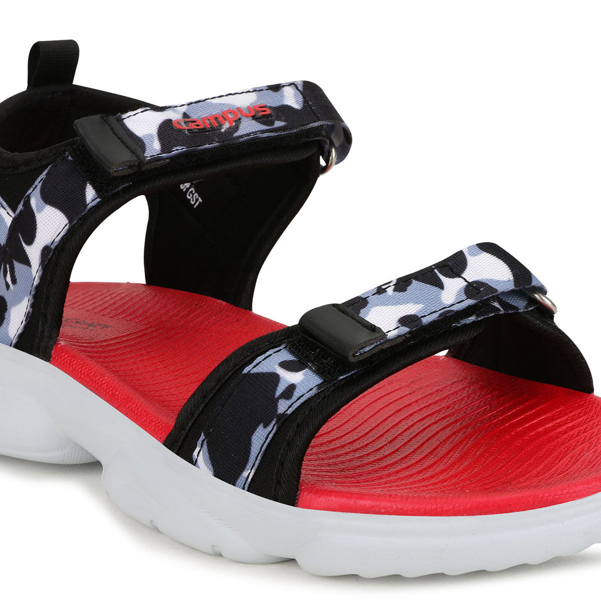 Campus Gc-23c Black Sandal: Buy Campus Gc-23c Black Sandal Online at ...