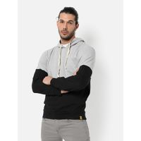 Buy Campus Sutra Men's Multicolour Colour-Blocked Sweatshirt With