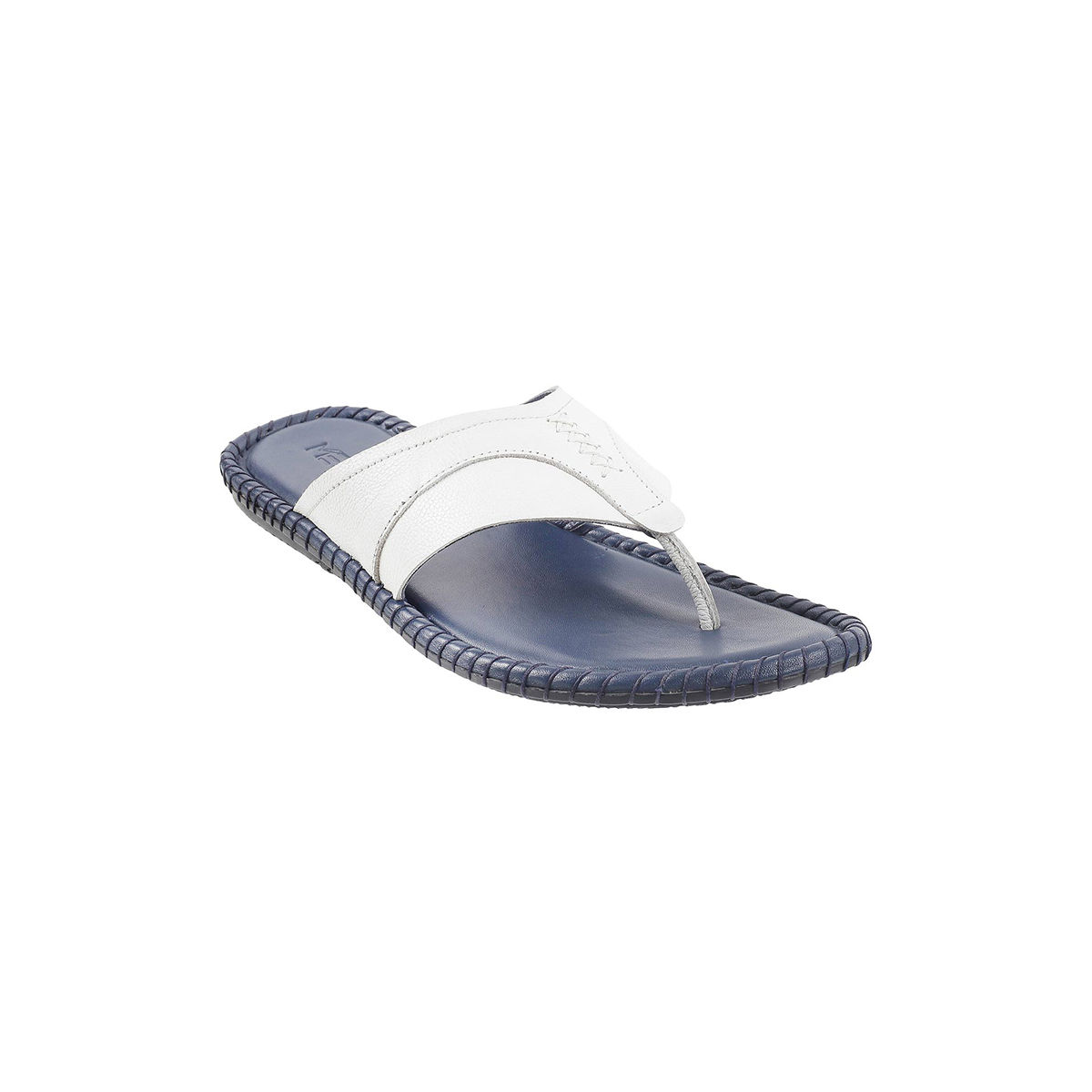 Ledero White Slip On Sandal for men | Buy Stylish Slip on Sandals for men |  LEDERO