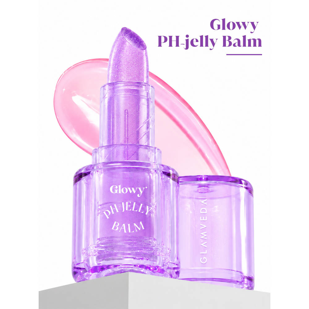 Glamveda Glowy pH Jelly Lip Balm for Glossy & Moisturised Lips