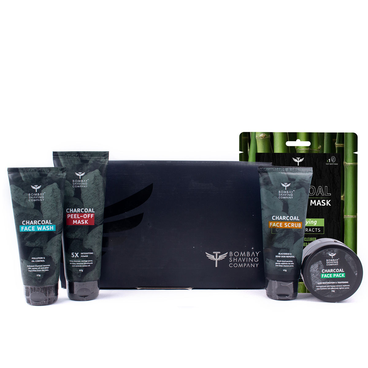 Bombay Shaving Company Charcoal Facial Starter Kit With Sheetmask Buy Bombay Shaving Company