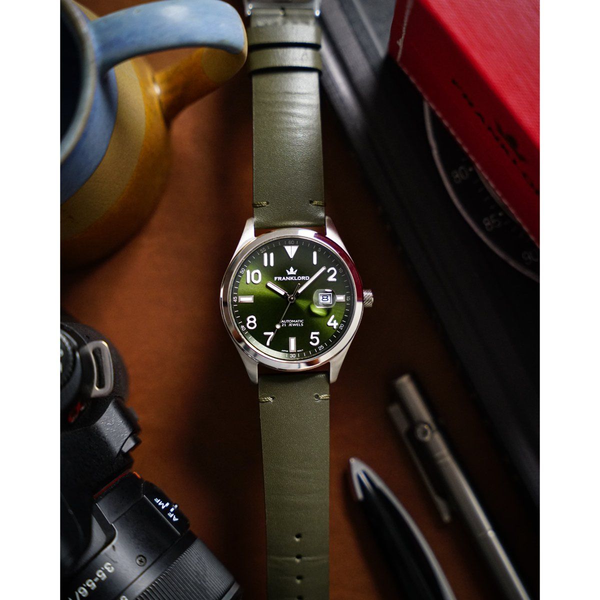 Buy Franklord Emerald Navy Regal Sapphire Series Analog Watch for