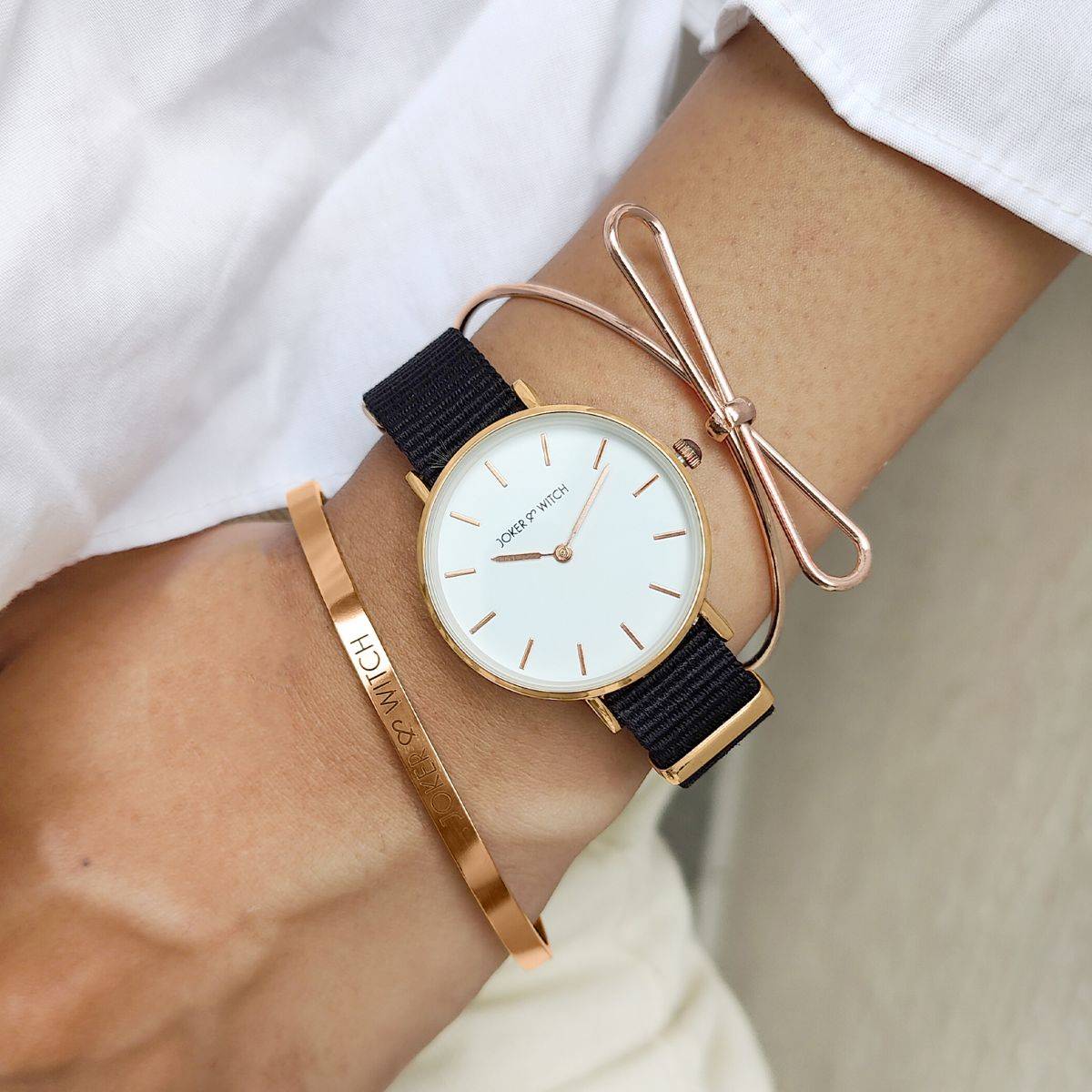 Joker & Witch Raya Watch Bracelet Stack For Women