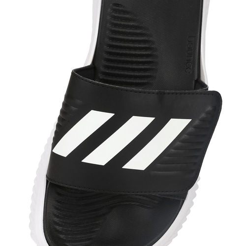 Buy adidas ALPHABOUNCE Slides Black Swimming Slides (UK 8) Online
