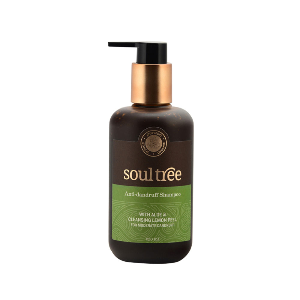 SoulTree Anti-Dandruff Shampoo with Aloe & Cleansing Lemon Peel