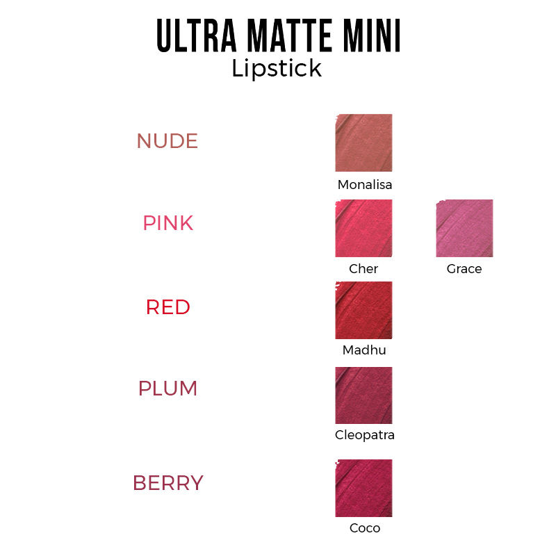 nykaa ultra matte lipstick mini