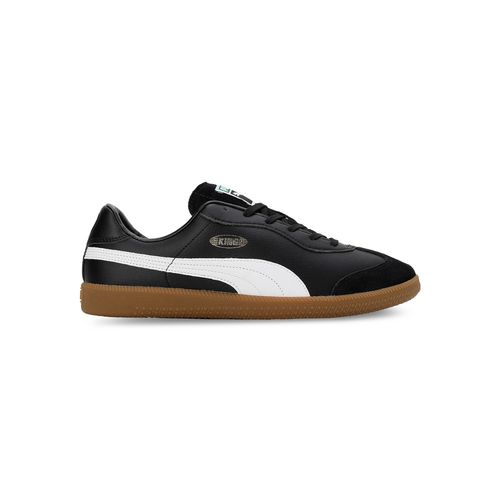 Puma KING 21 Indoor Turf Unisex Black Football Boots (UK 3)