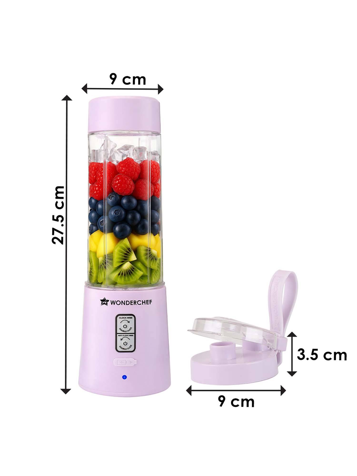 Buy Wonderchef Twister Portable Blender, 500ml Type-c Charge