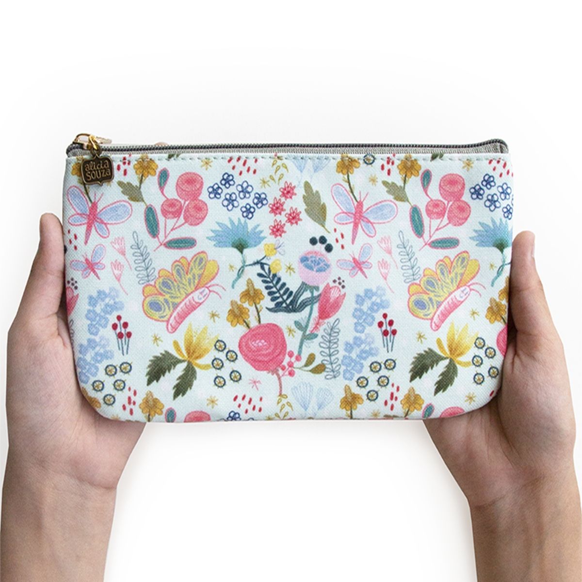 Buy Alicia Souza Butterfly Garden Pouch Online