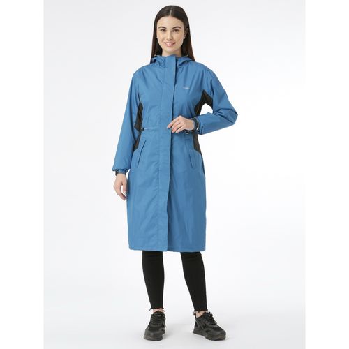 Buy ZEEL Traveller Blue Women Rain Jacket Online