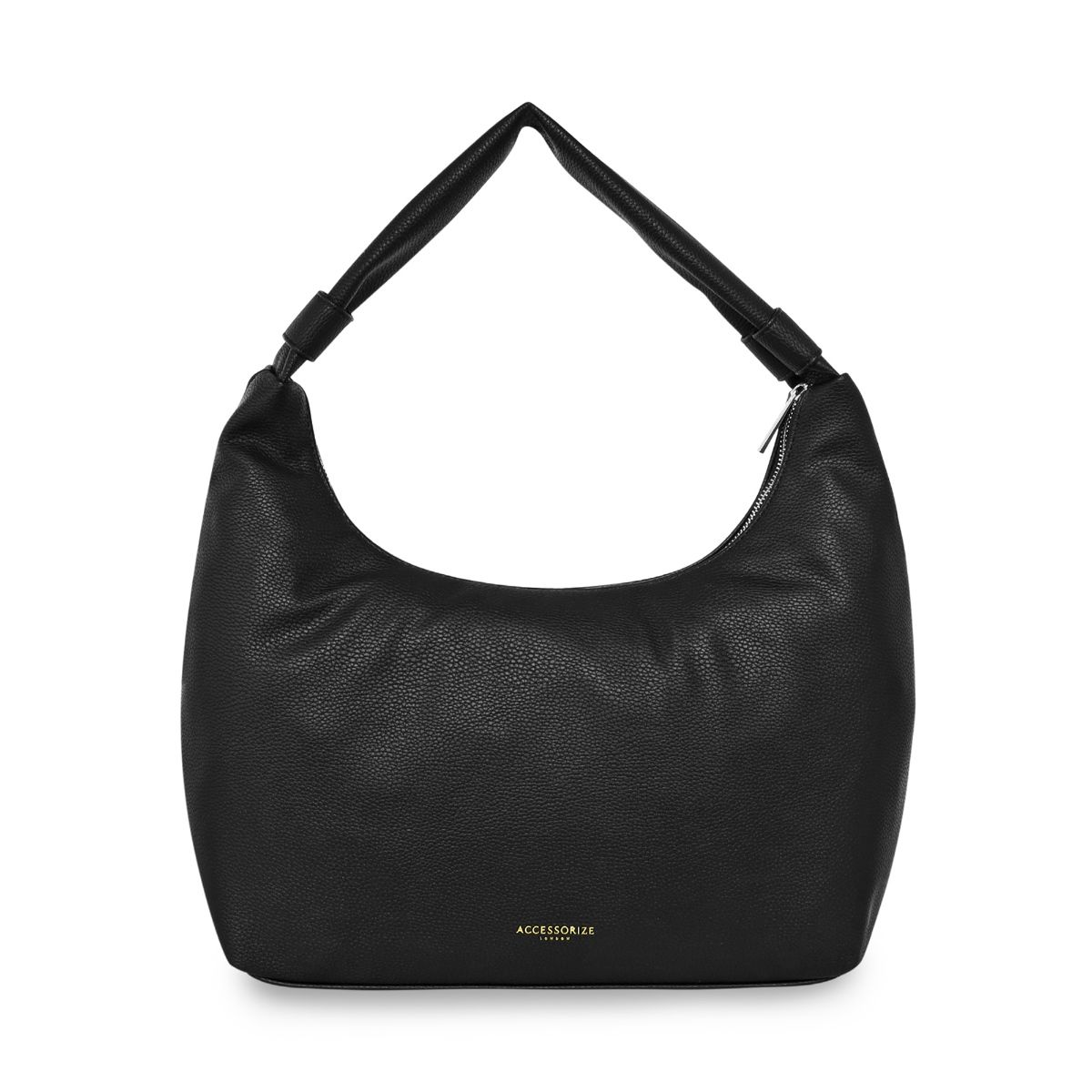 Accessorize Leather Small Scoop Bag