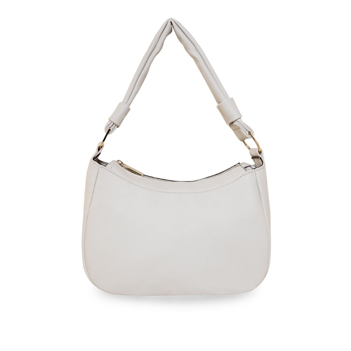 Accessorize London Womens Cream Faux Leather Scoop Shoulder Bag Buy