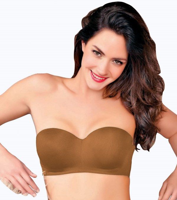 Enamor F074 Full Figure Strapless Women Balconette Lightly Padded Bra - Buy Enamor  F074 Full Figure Strapless Women Balconette Lightly Padded Bra Online at  Best Prices in India