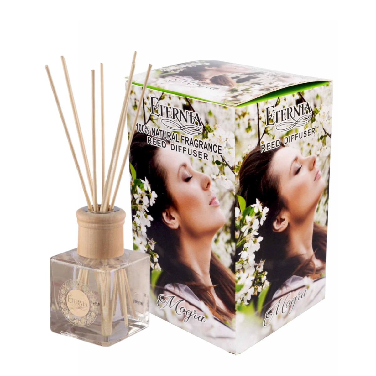 Buy Eternia Mogra Reed Diffuser Set For Home Fragrance Online