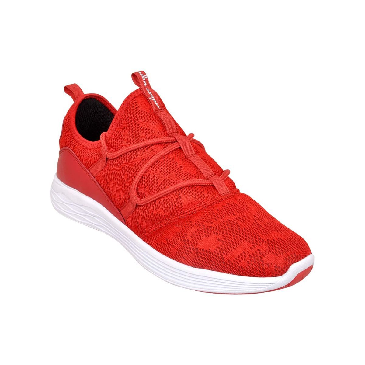 Allen Cooper Red Sports Shoes For Men - 8