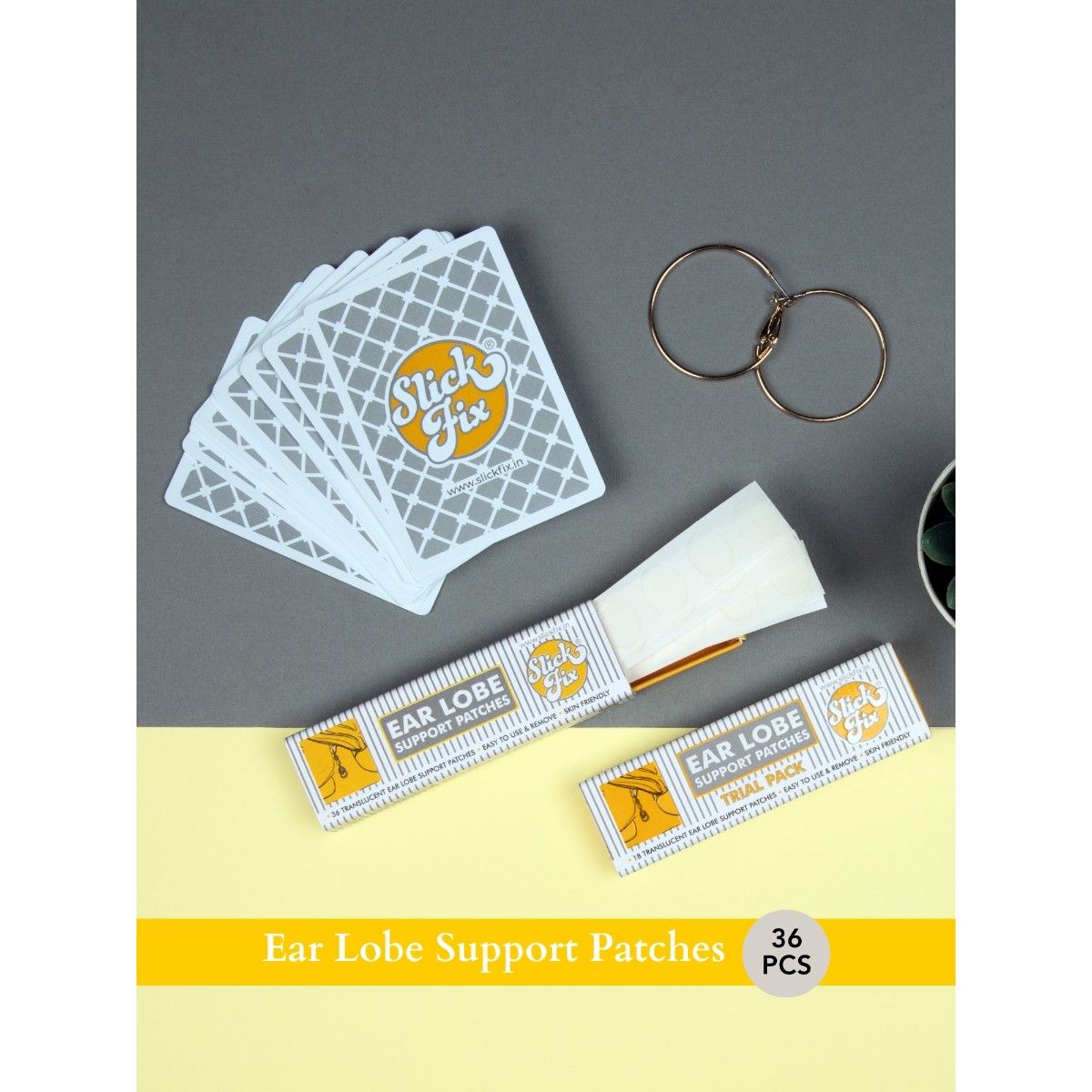 Earlift Invisible Ear Lobe Support Waterproof Medical Patches In