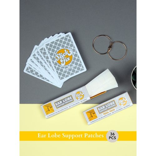  500 Pcs Earlobe Support Patches for Women Transparent