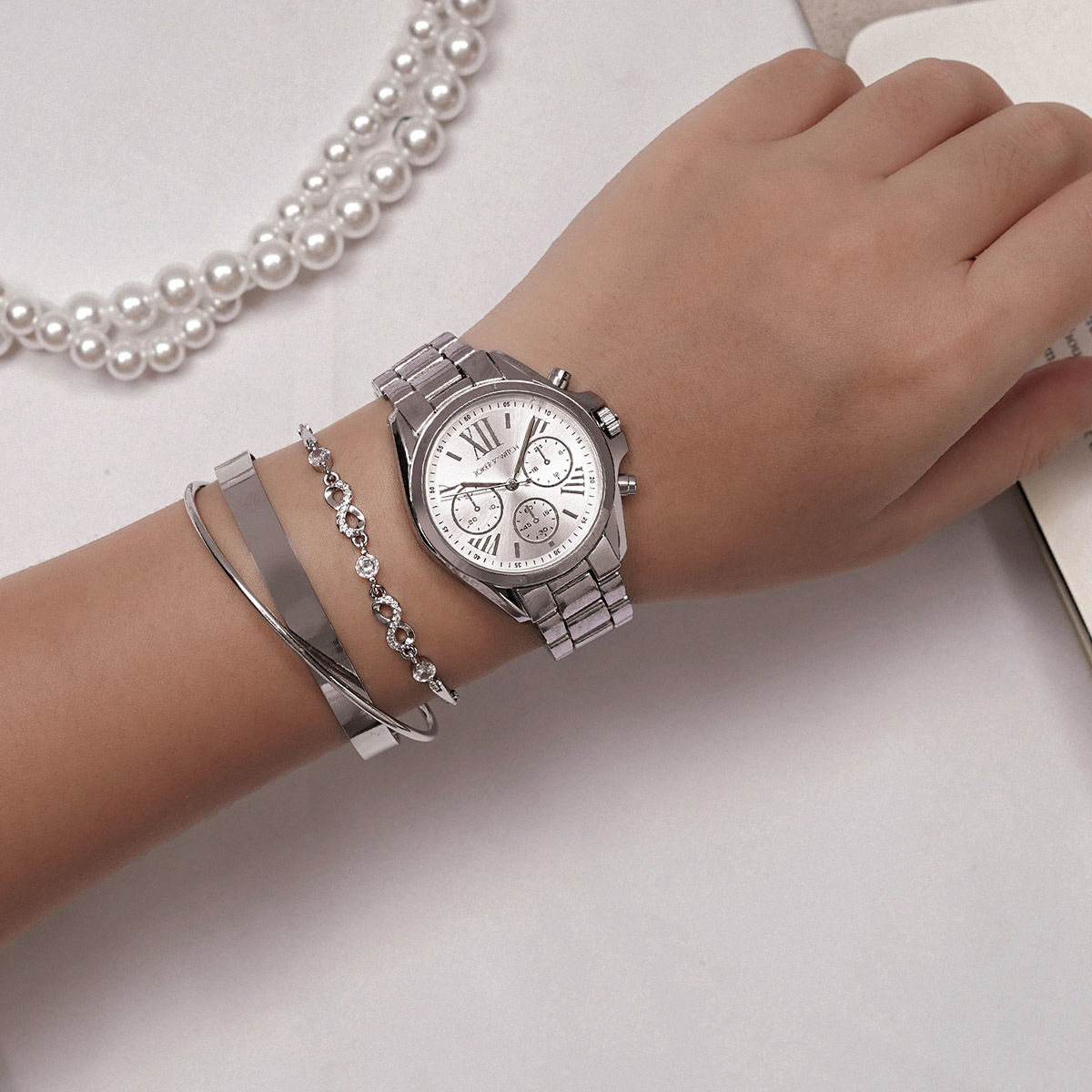 Buy Joker & Witch China Watch Bracelet Stack JWBS999 (L) Online