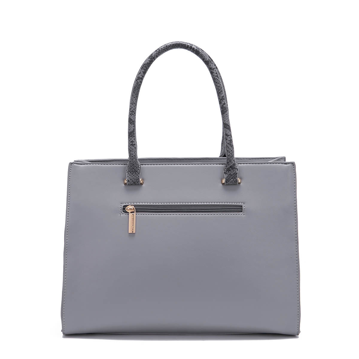 Buy Kenneth Cole Womens Tote Bag with Zip Grey Online