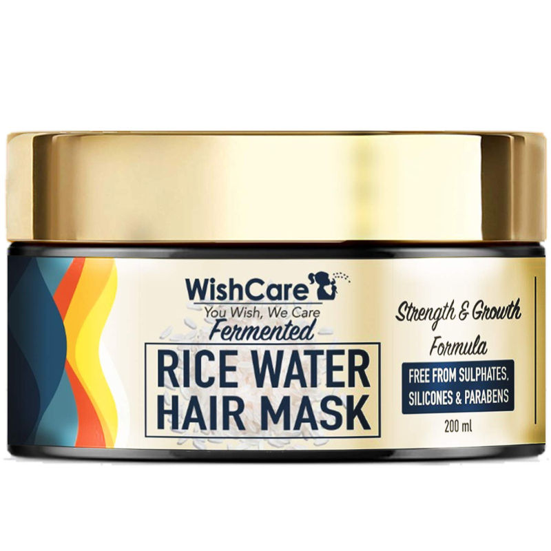 Wishcare Fermented Rice Water Hair Mask - Strength & Growth Formula- Hair Mask For Dry & Frizzy Hair