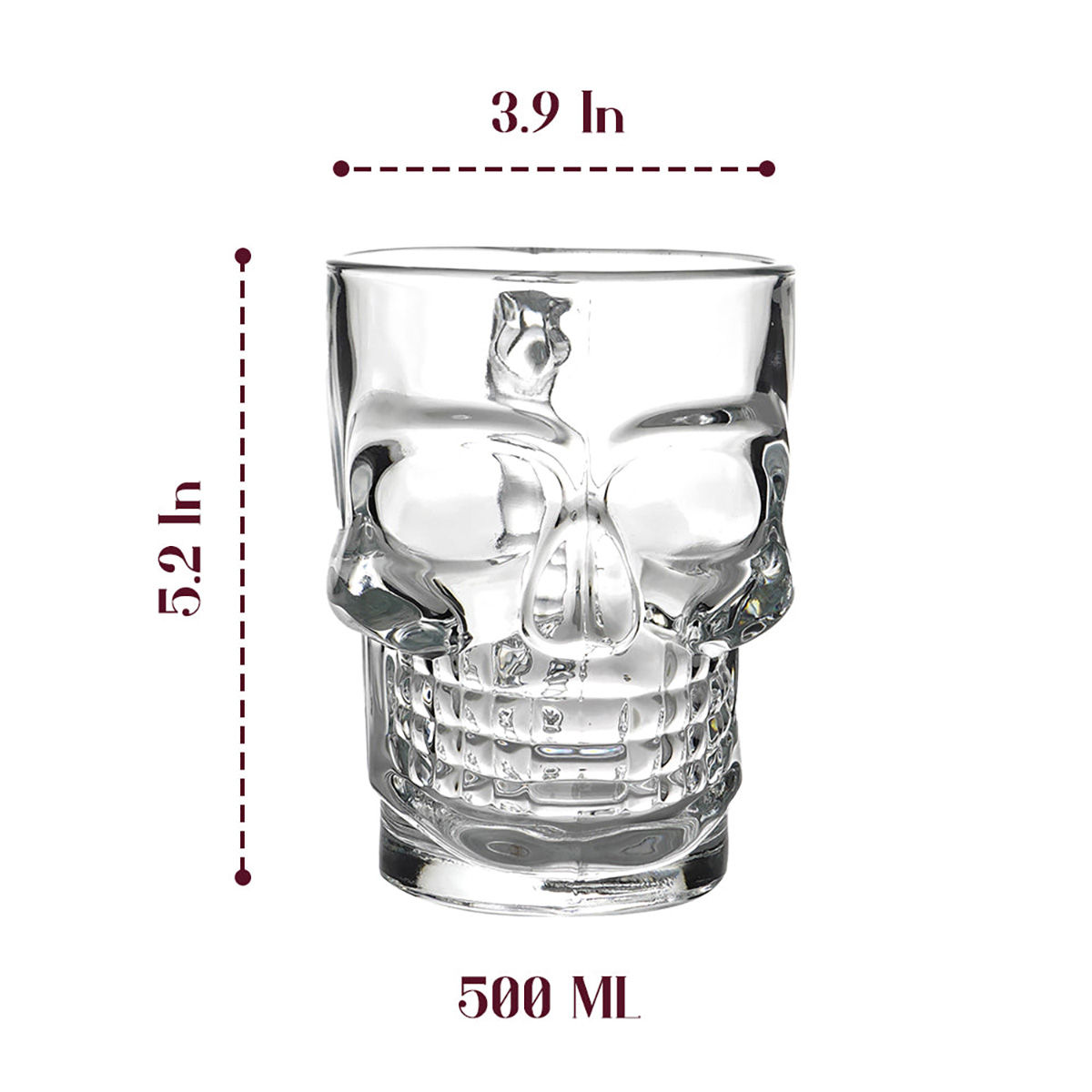 The Artment Bohemian Skull Beer Mug Set Of 8 Buy The Artment Bohemian