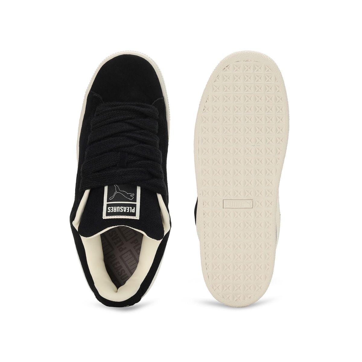 Buy Puma Suede XL PLEASURES Unisex Black Sneakers Online