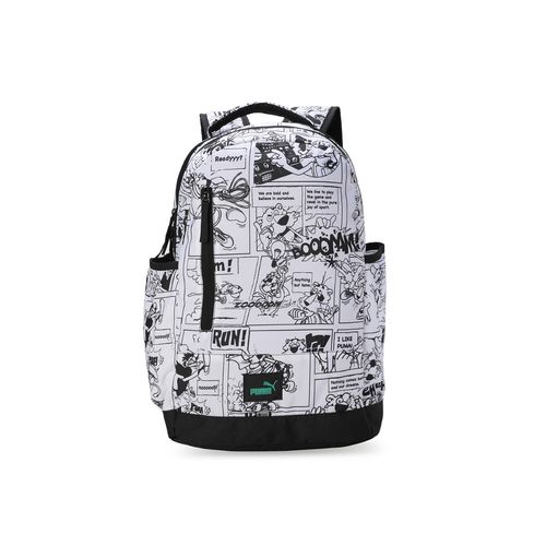 Puma Super AOP Unisex White Backpack