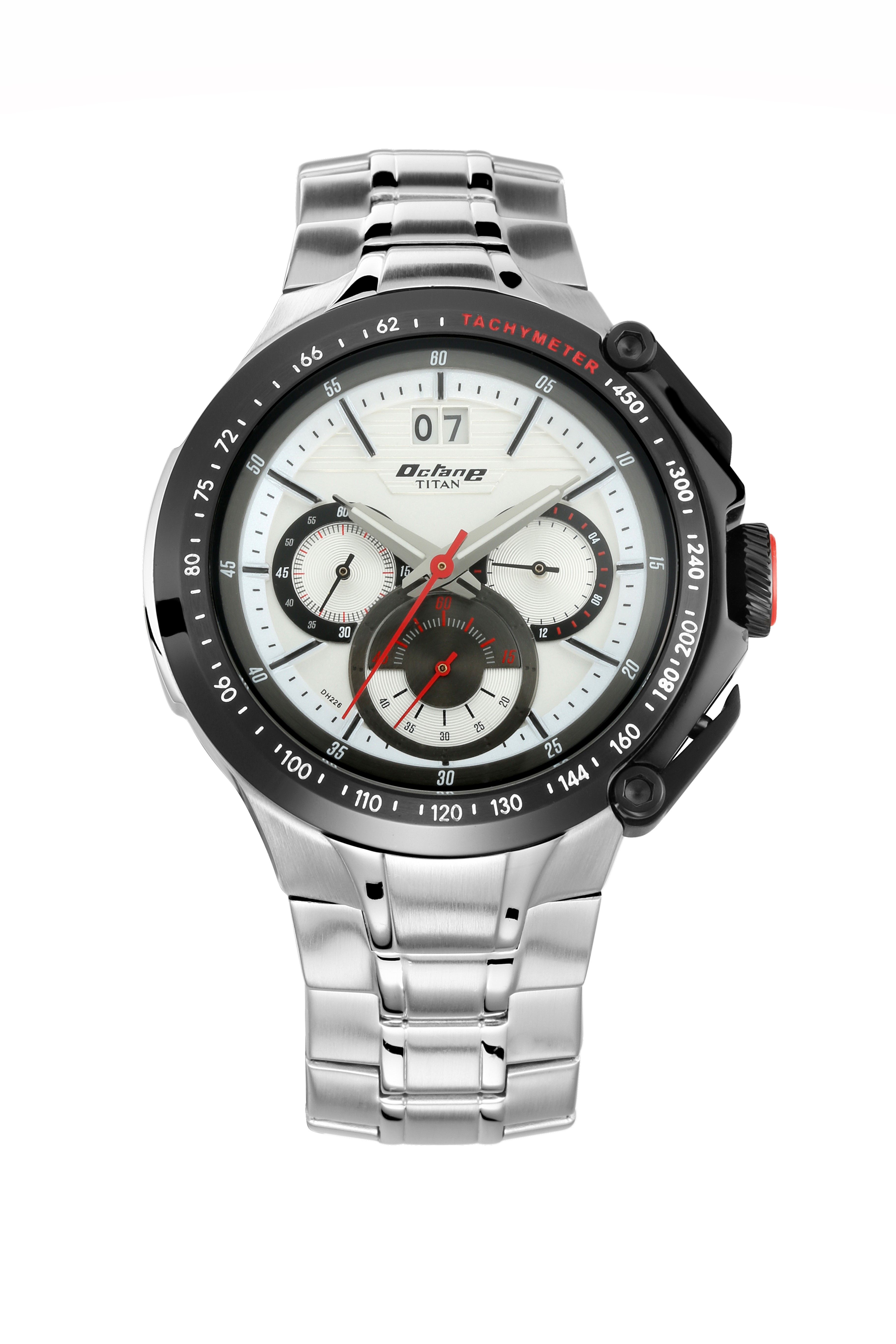 Titan sales tachymeter watch
