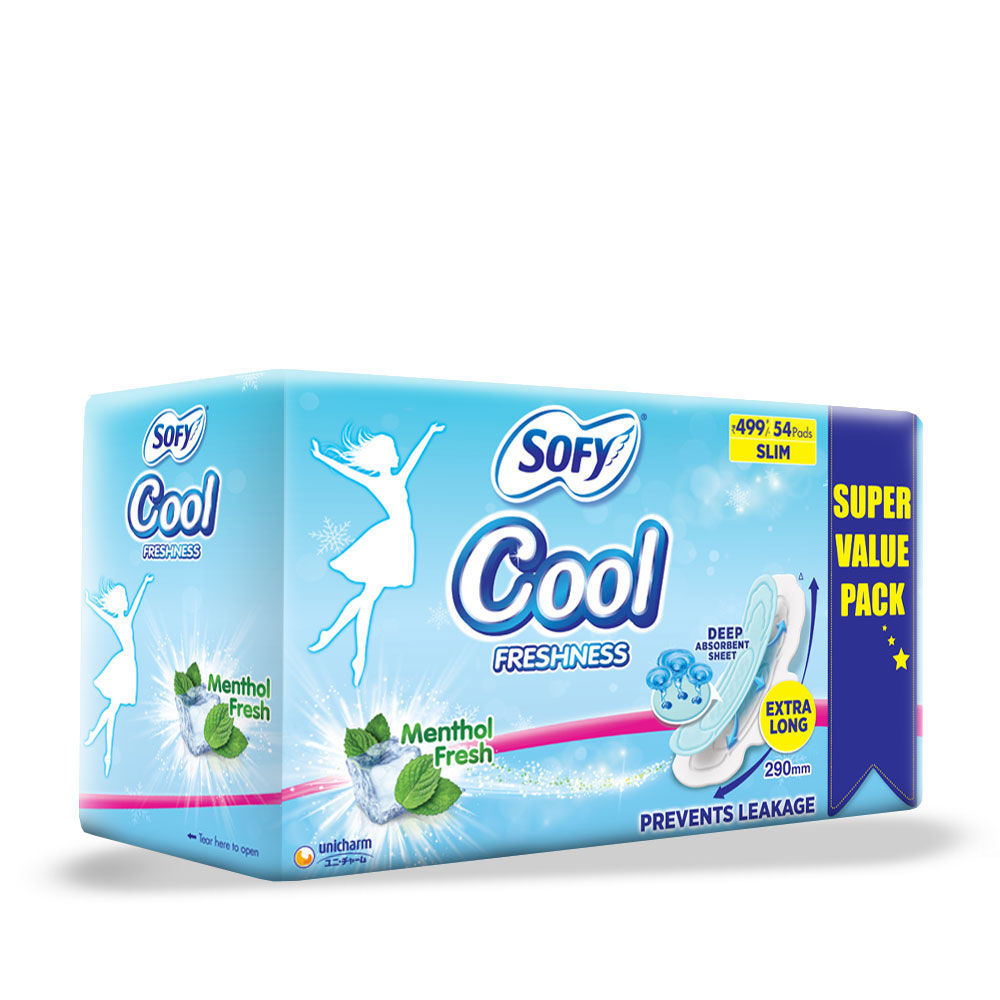 Sofy Cool Sanitary Pads XL (Pack of 54) Buy Sofy Cool Sanitary Pads XL