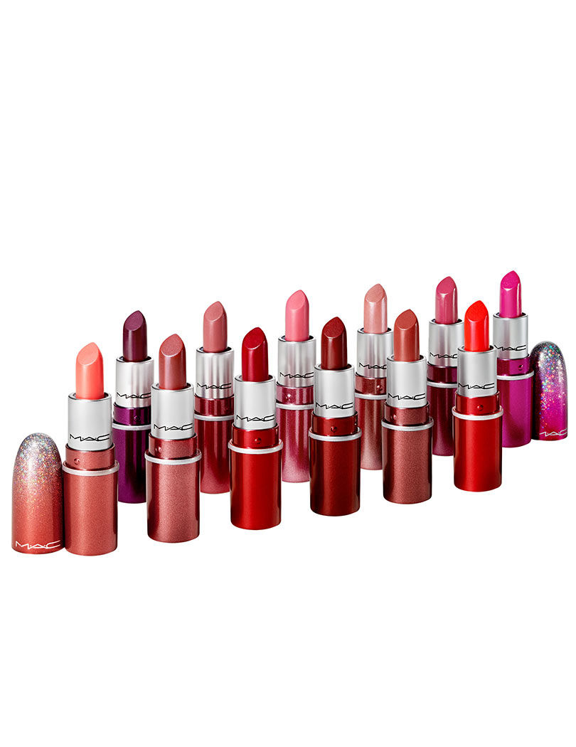mac surefire hit mini lipstick x 12 vault