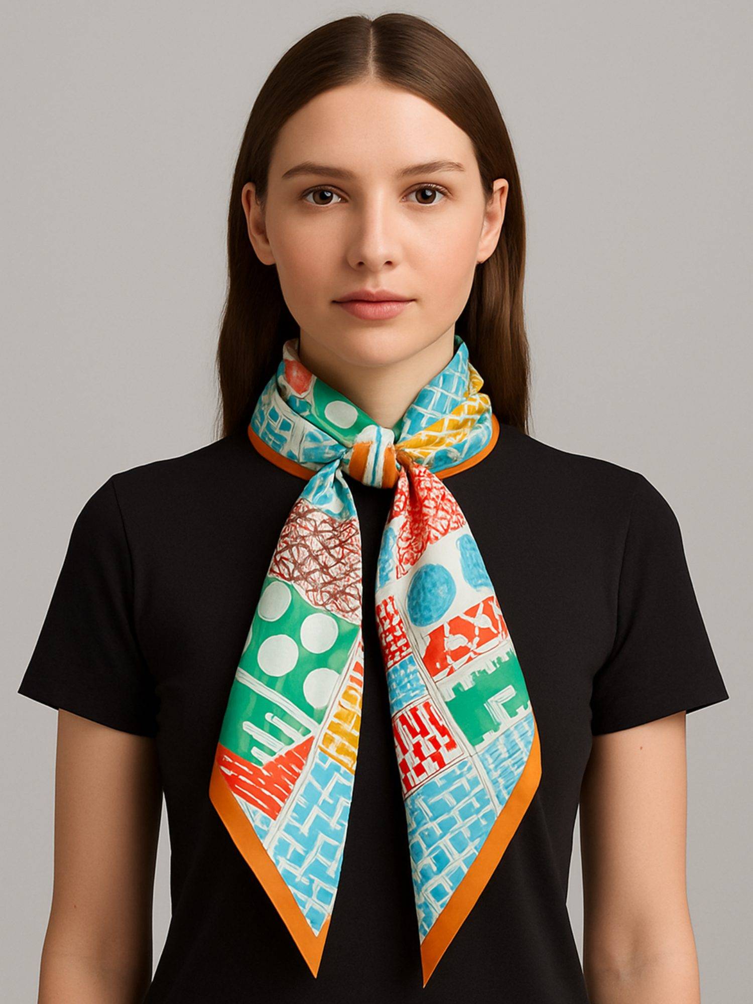 Alvaro Castagnino Women Multi-Color Printed Polyester Stole
