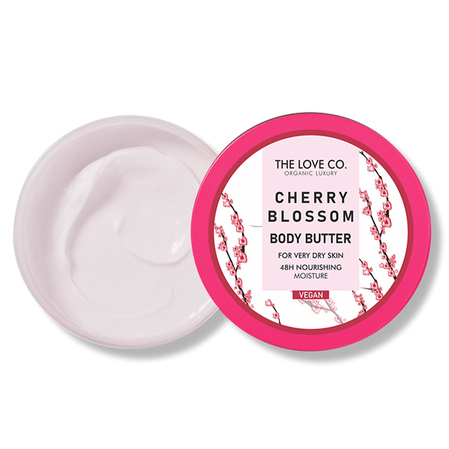 The Love Co. Body Butter Japanese Cherry Blossom For Deep