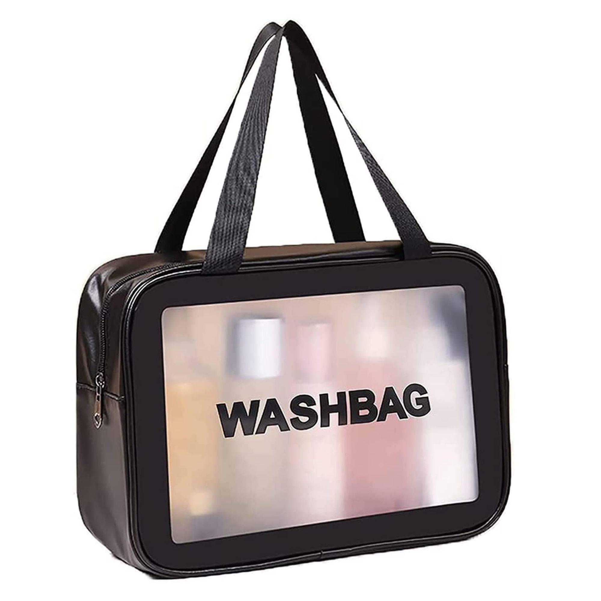 Allure Large Wash Bag - Black