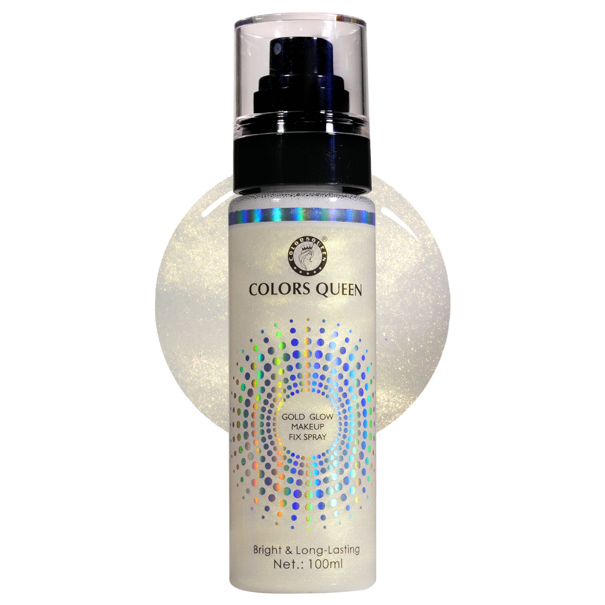 Colors Queen Gold Glow Makeup Fixer Spray