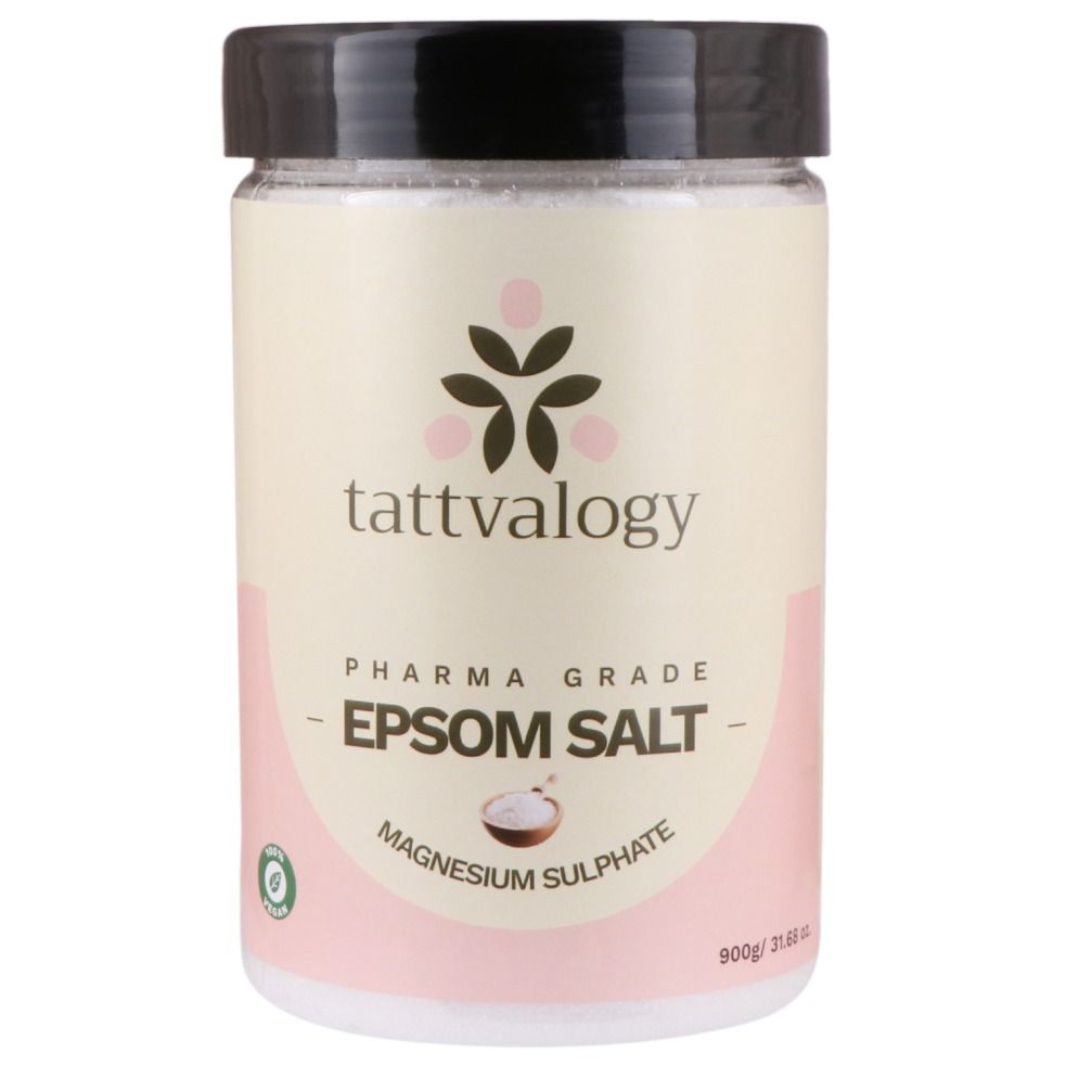 Tattvalogy Epsom Salt or Magnesium Sulphate for Bath, Foot & Refreshing Body Spa