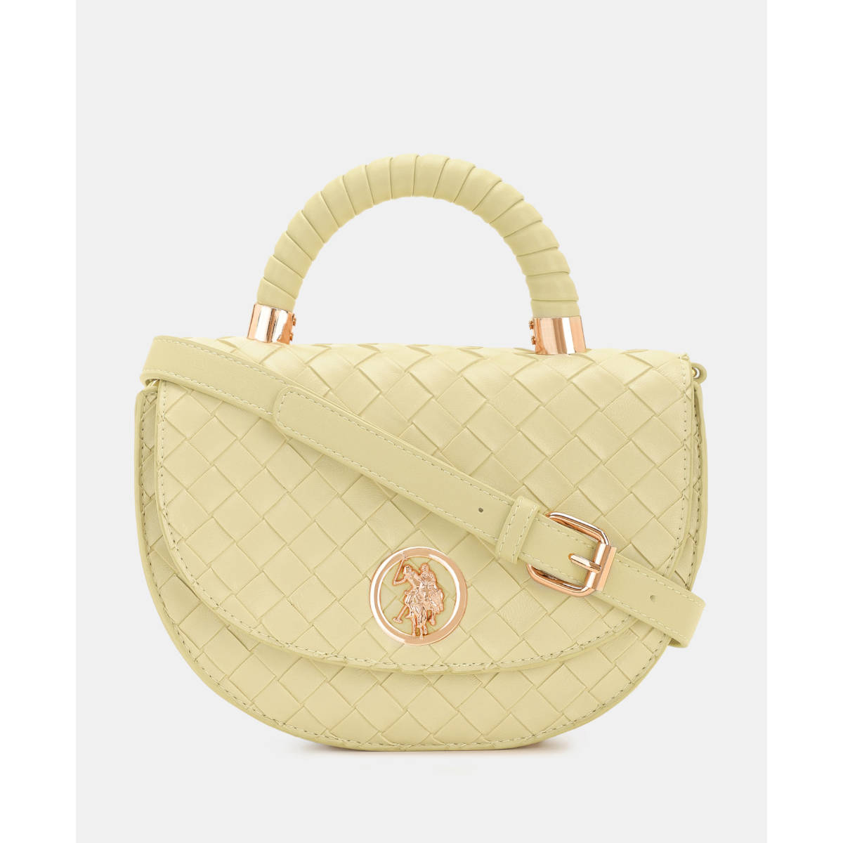 U.S. POLO ASSN. Andra Yellow crossbody Handbag for everyday Use