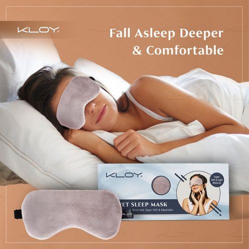 Buy KLOY Breathable Sleep Eye Mask - Grey Online