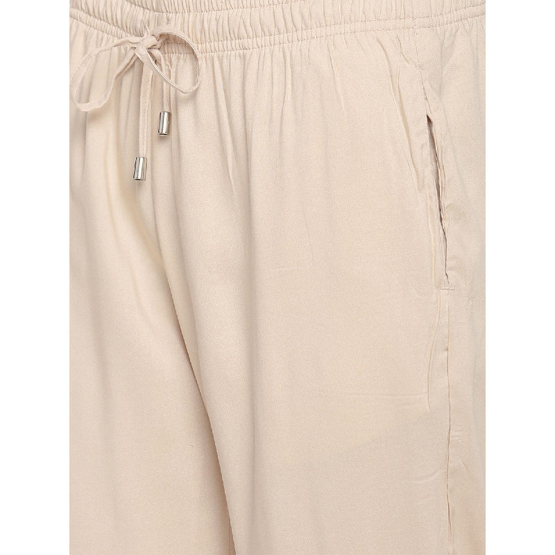 Go Colors Light Beige Joggers Pants Buy Go Colors Light Beige Joggers Pants Online at Best