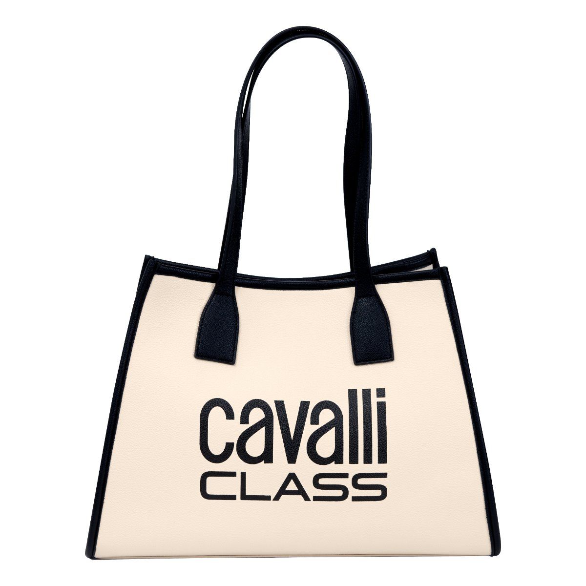 Buy Cavalli Class Beige and Black Sordo Tote Bag Online