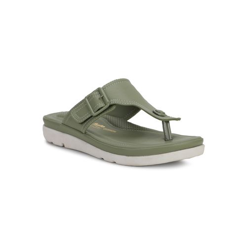 Bata Women Green Sandals (UK 5)